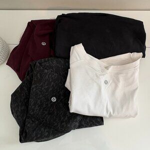 Lululemon Activewear Lot Align Pants & Tops Size 12–16